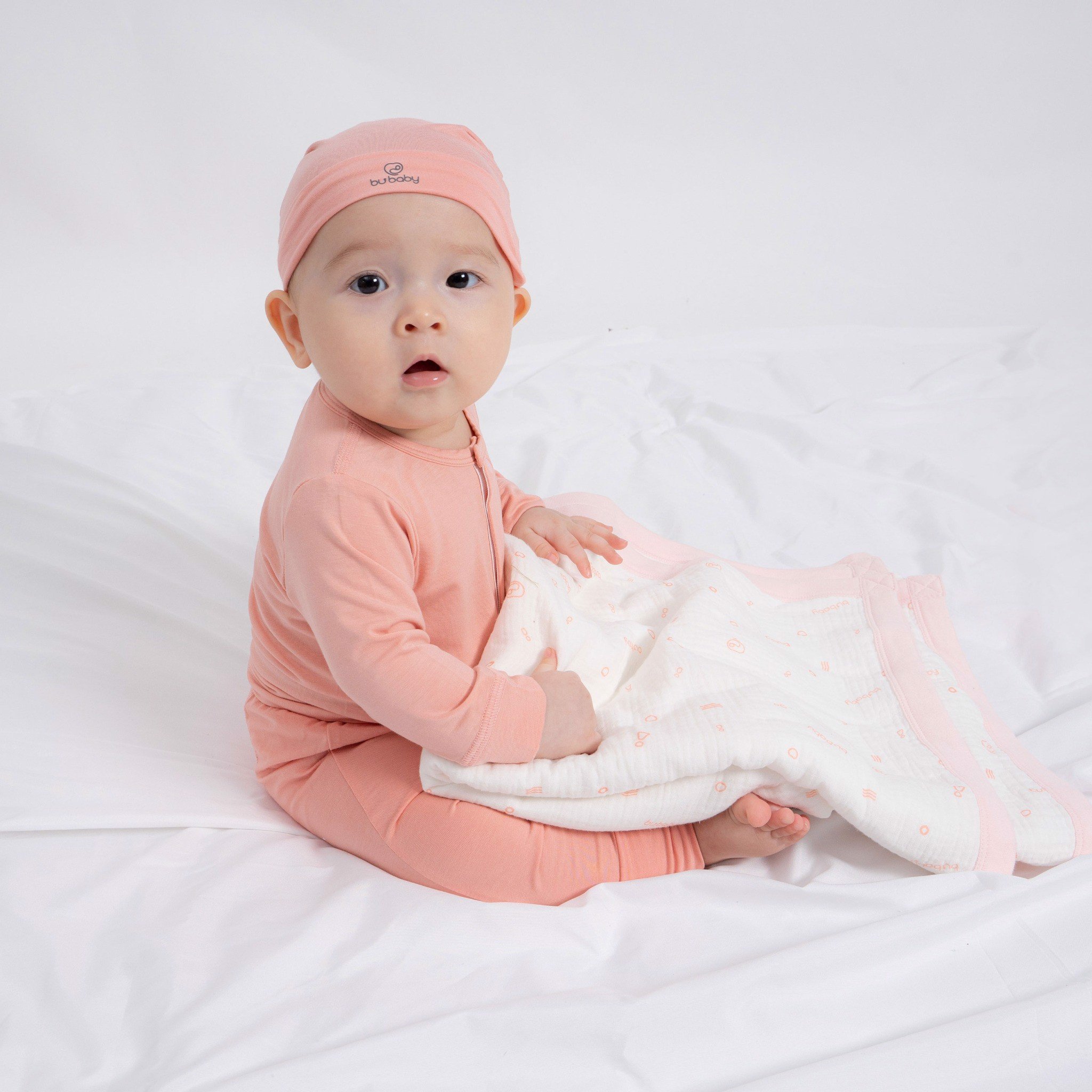 Khăn đa năng Muslin Bu baby cho bé