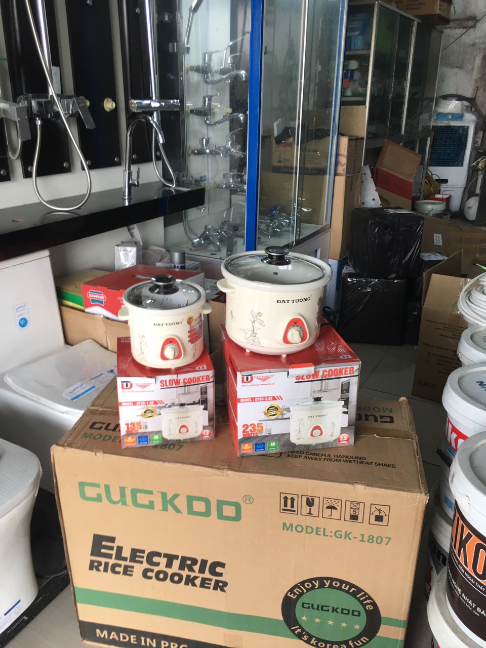 Nồi Kho Ca, Hầm Cháo Đa Năng Đạt Tường Lòng đất nung GNK-2,5