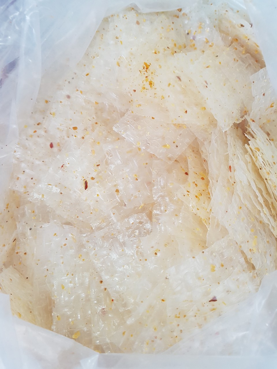 500G BÁNH VUÔNG TRỘN TỎI