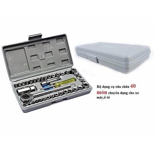 Bộ dụng cụ sửa chữa 40 món, nhỏ gọn tiện dụng