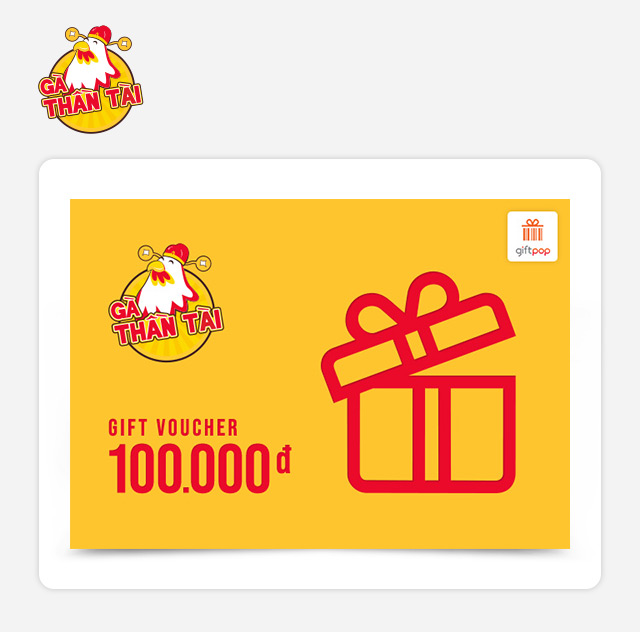 Phiếu quà tặng Gà Thần Tài 100k