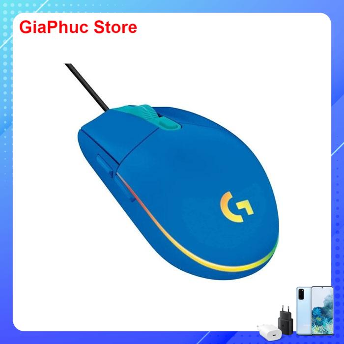 Chuột Gaming Logitech G203 Lightsync - Hàng chính hãng