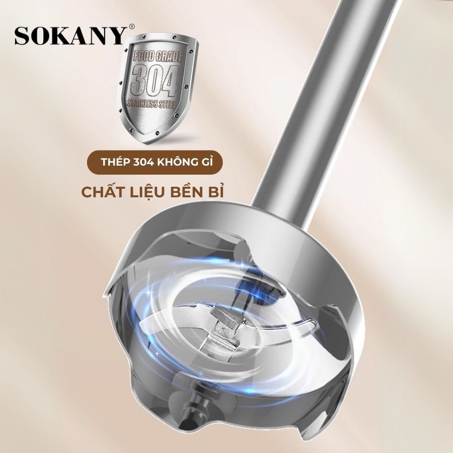 Máy Xay Cầm Tay 300W SOKANY SKN-8010B