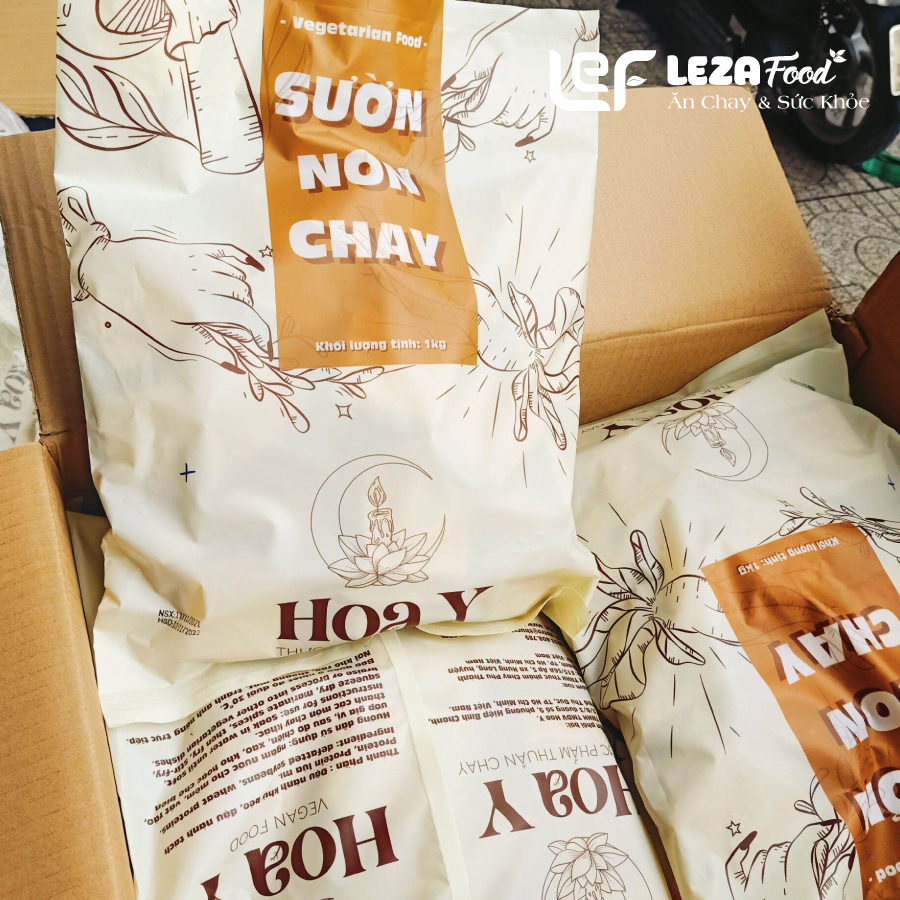 Sườn Non Chay thương hiệu Hoa Y 1kg