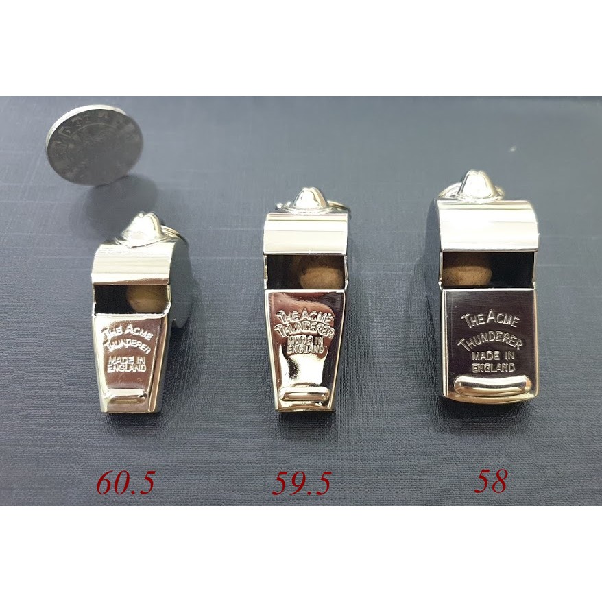 Còi Đồng Acme Thunderer Whistles (Nickel Plated)
