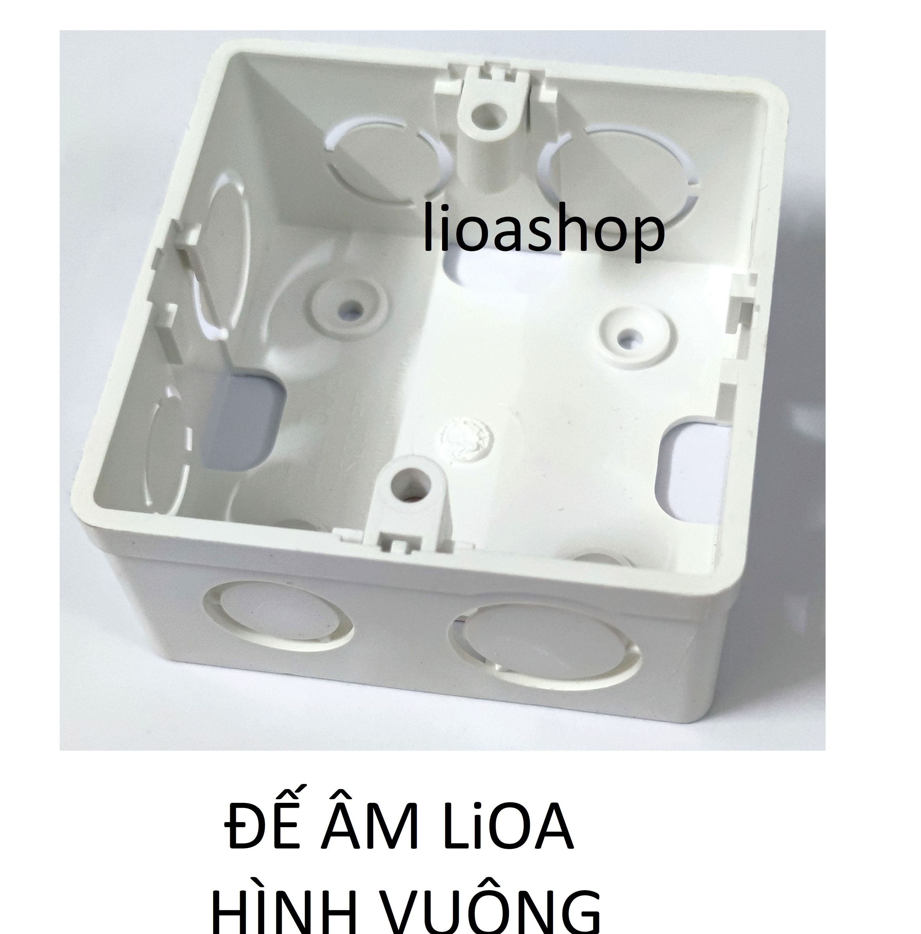 BỘ 3 ĐÉ ÂM - BỘ 3 ĐẾ NỔI  VUÔNG- LiOA.