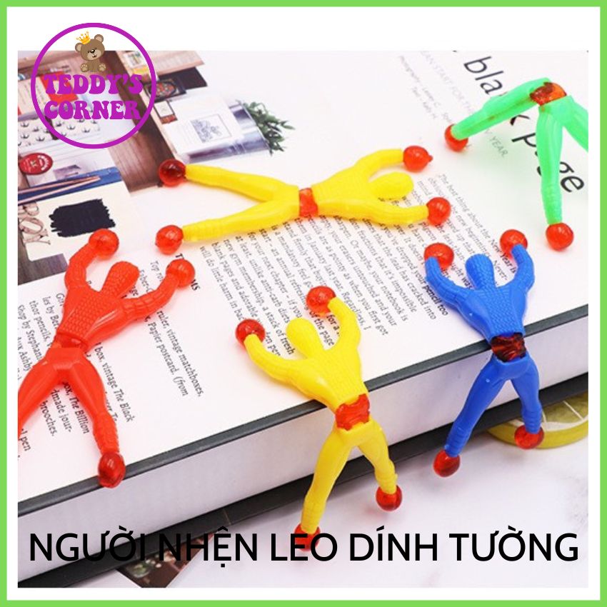Đồ Chơi Người Nhện Lao Dính Tường  Độc Đáo Cho Bé