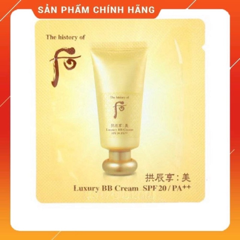 GóI Sample Kem NềN Whoo Trang ĐiểM Cao CấP Luxury Bb Cream Spf20/Pa++