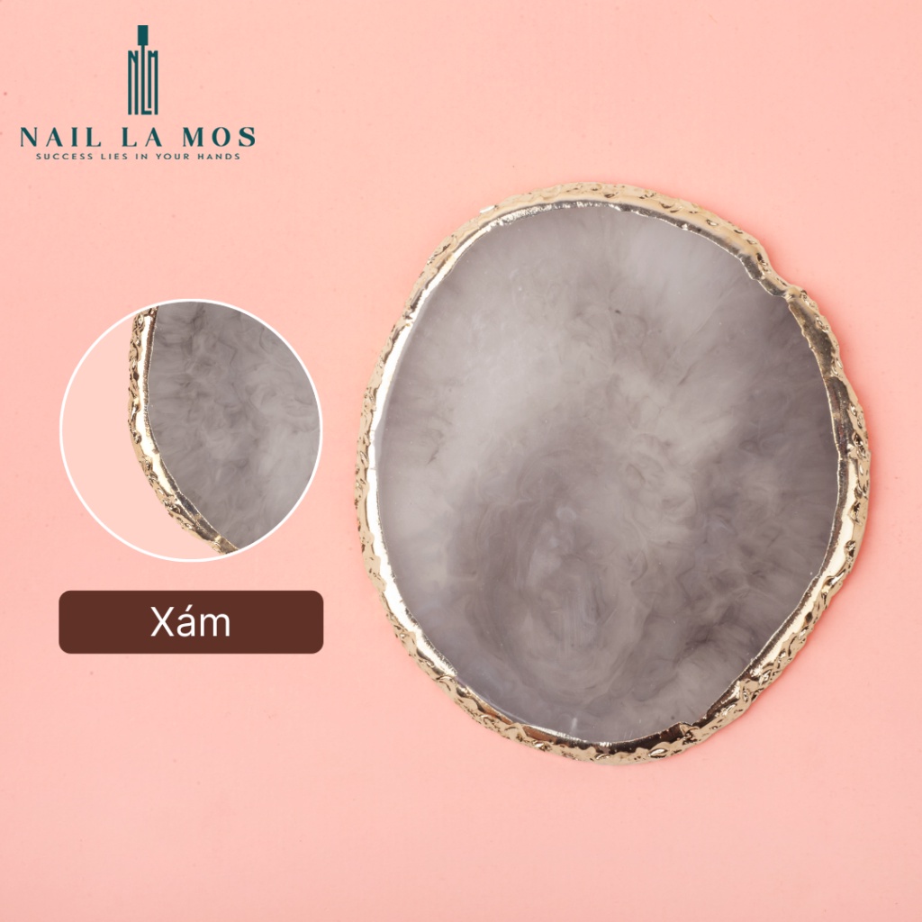 Đá cẩm thạch pha sơn gel - Đá tán màu gel vẽ chụp mẫu nail nhiều màu