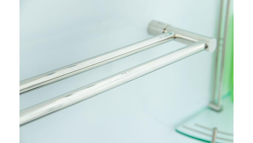[HCM]Máng khăn đế đặc Kibath SUS 304 KB-607