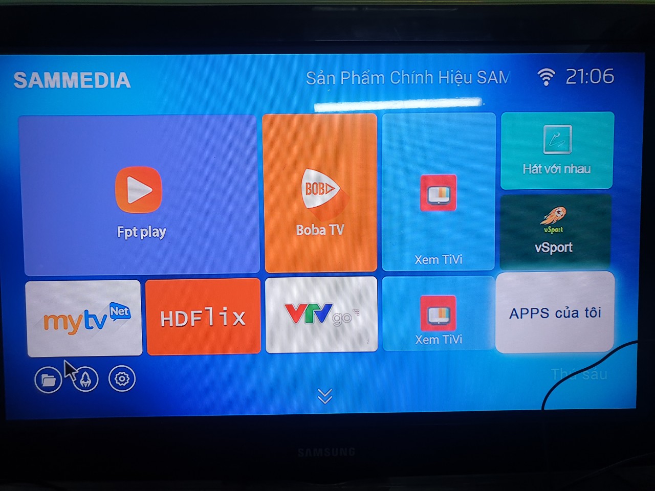 Đầu android tv box android 4.4.2 1G 90% (đã qua sử dụng)