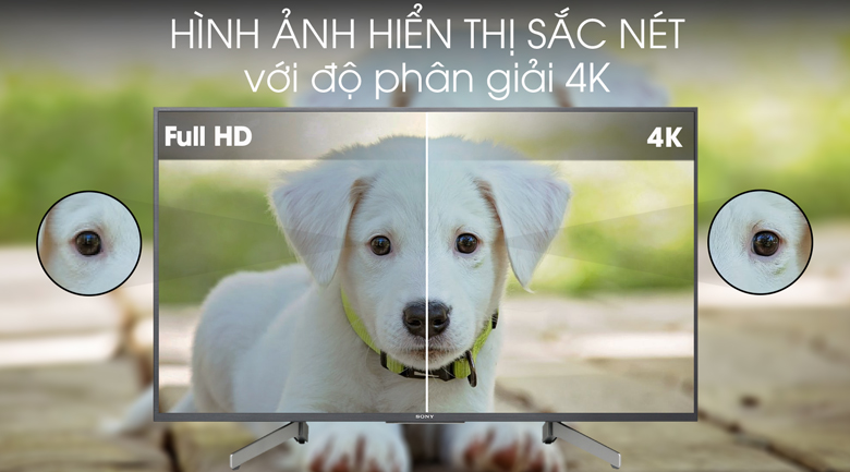 Android Tivi Sony 4K 55 inch KD-55X8000G