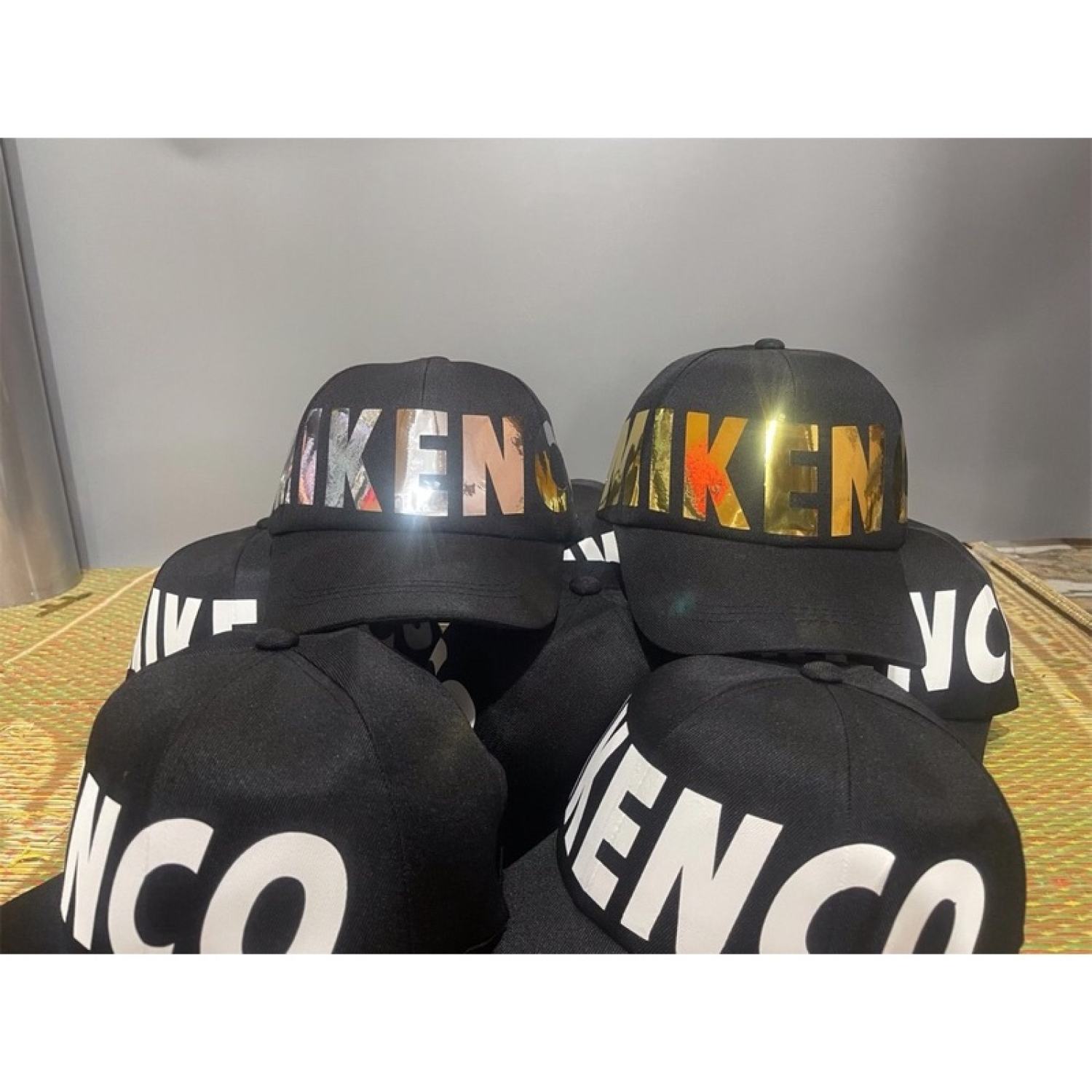 [FREESHIP] mũ mikenco lưỡi trai phản quang bạc