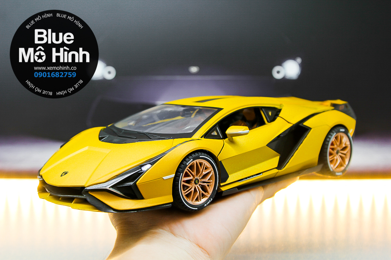 Blue mô hình | Xe mô hình Sian Lambo tỷ lệ 1:18