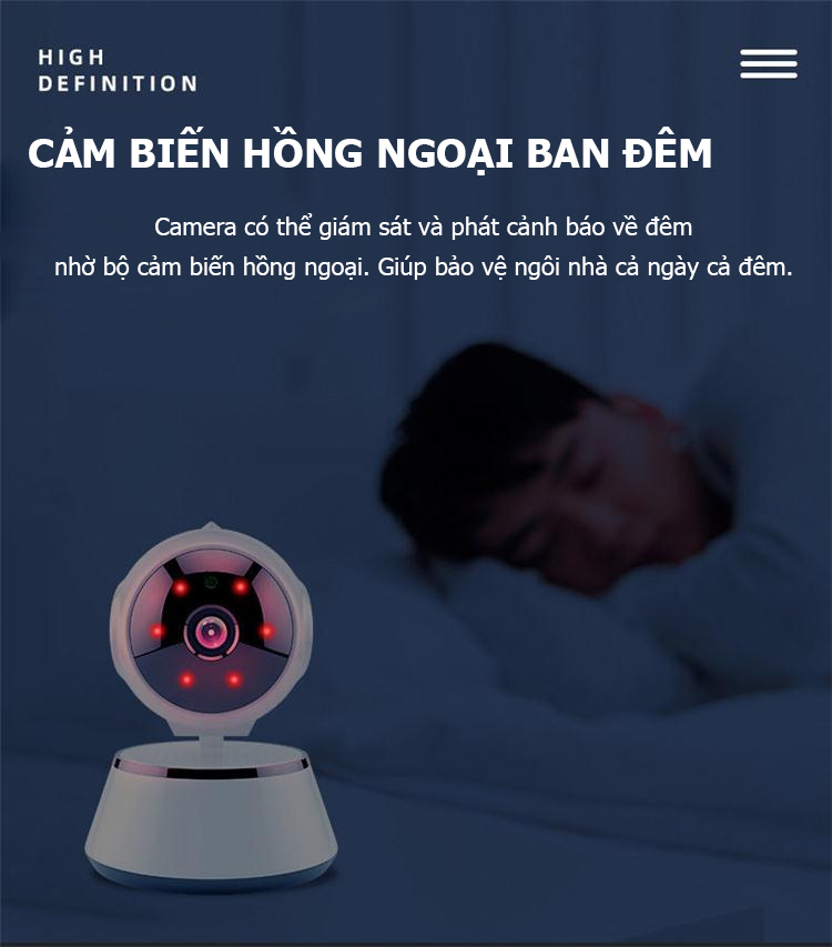 [GIAO HỎA TỐC 2H] camera giám sát, camera giám sát gia đình, camera an ninh ngoài trời, Camera Mini Thông Minh 360 Độ IP Wifi V380 -Camera wifi - Camera mini - Camera an ninh gia đình 4k V380 Full HD 1080 Đàm Thoại 2 Chiều Có Hồng Ngoại