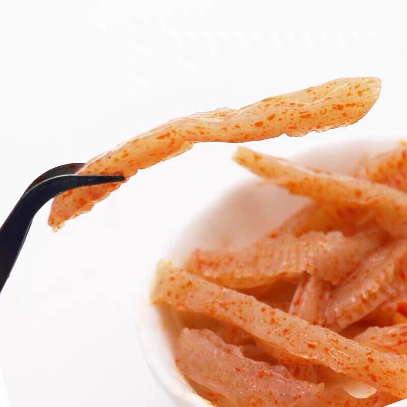 [HCM]XÁCH BÒ XÀO CAY GIÒN SIÊU NGON 18g (GÂN BÒ CAY)