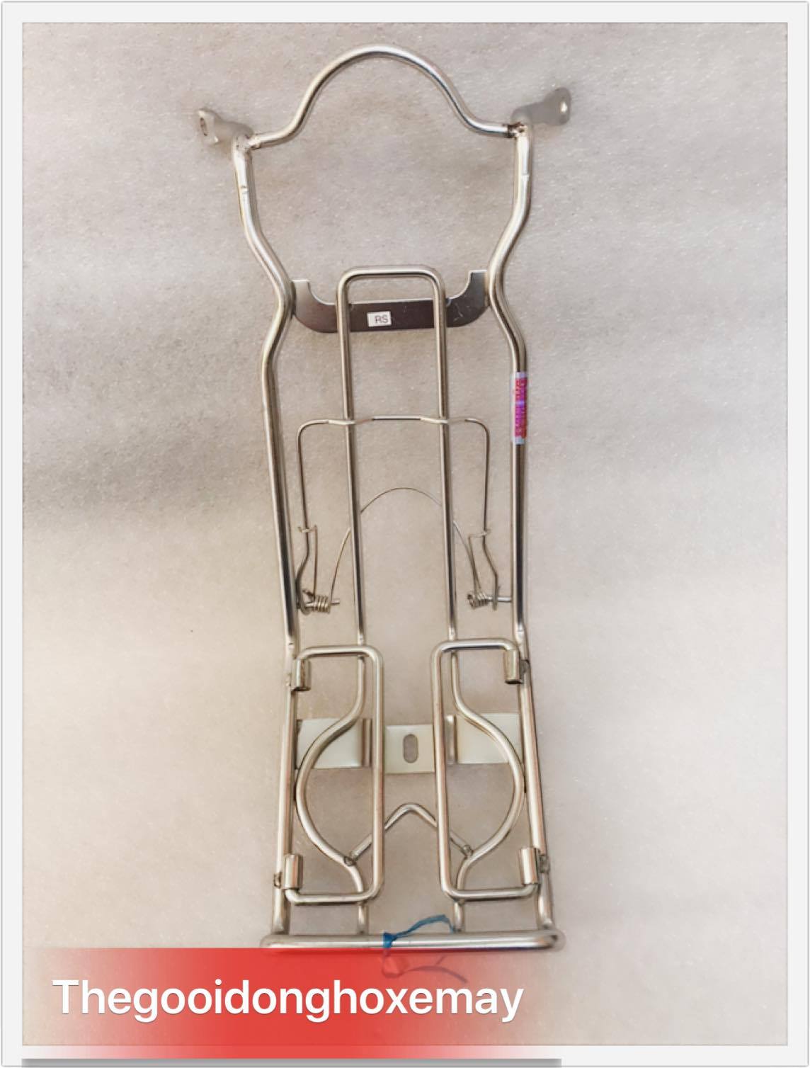 Baga giữa inox Honda Wave rs, Wave s100, Wave lớn, Wave alpha 2006-2016