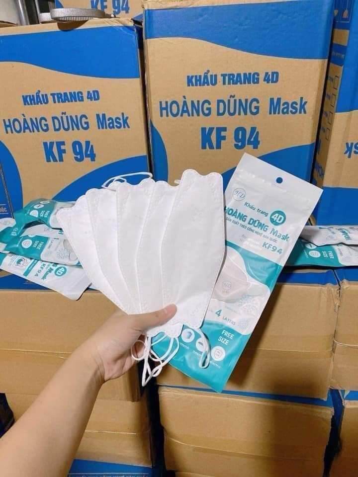 [THÙNG 300 CÁI] THÙNG KHẨU TRANG 4D KF94 THÙNG 300 CHIẾC GIẤY KK