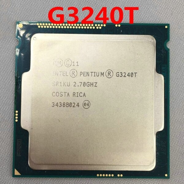 CPU Intel Pentium G3240T (2.70GHz, 3M, 2 Cores 2 Threads) - Đã Qua Sử Dụng, Không Kèm Fan