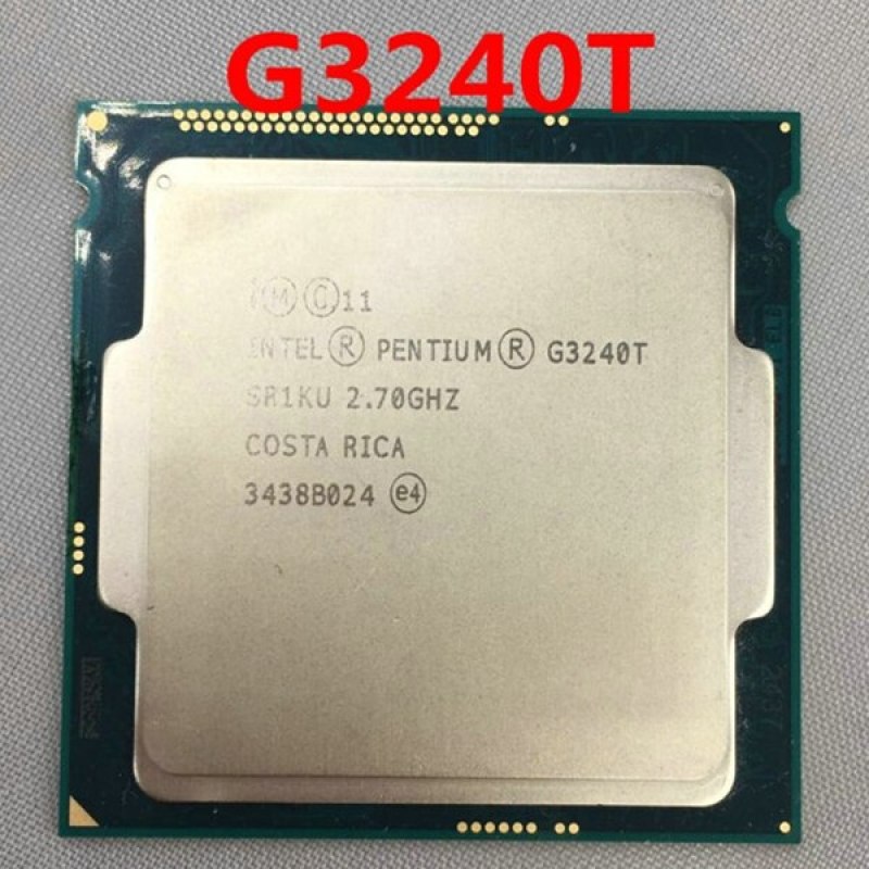 CPU Intel Pentium G3240T (2.70GHz, 3M, 2 Cores 2 Threads) - Đã Qua Sử Dụng, Không Kèm Fan