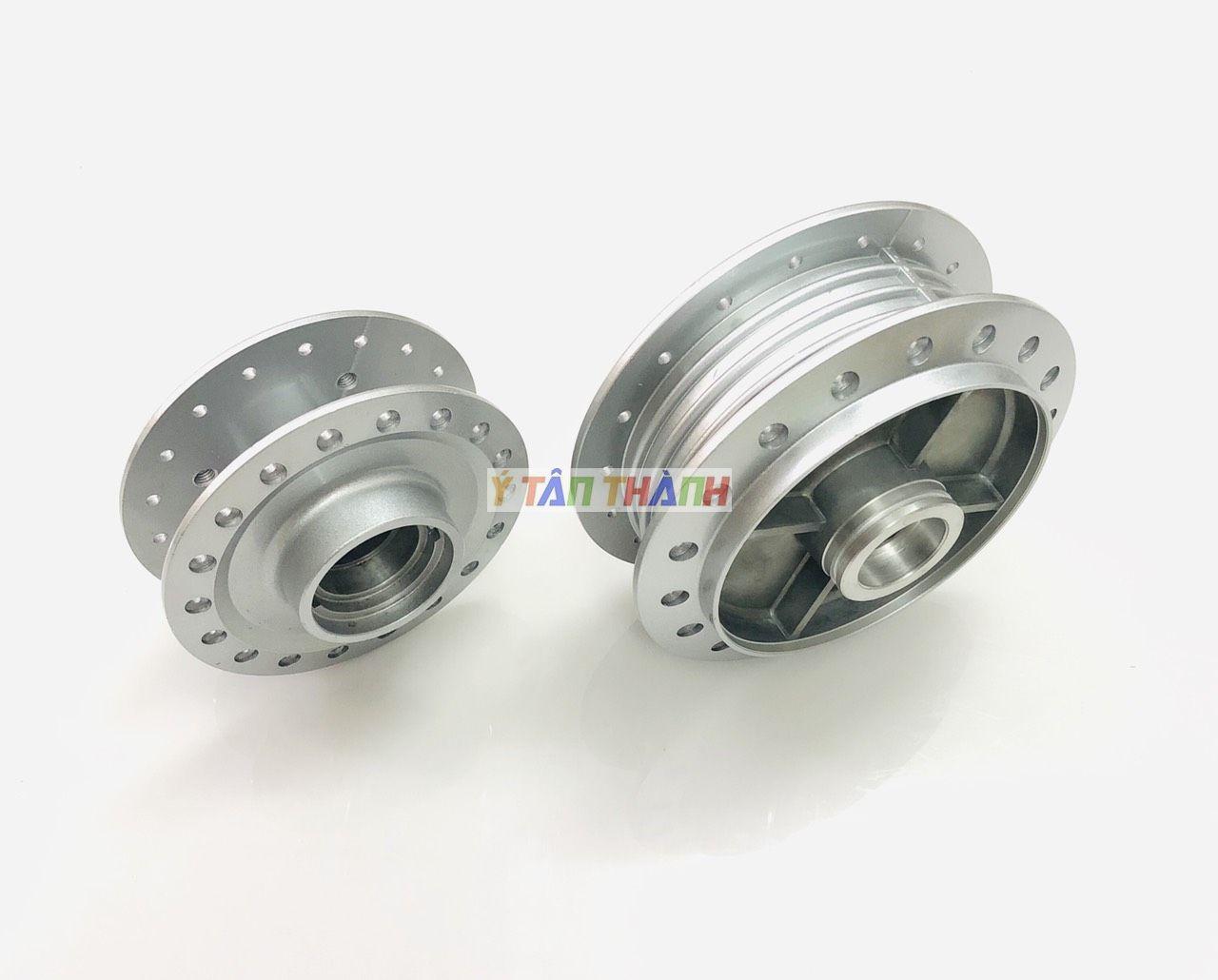 Đùm trước sau wave rs bạc