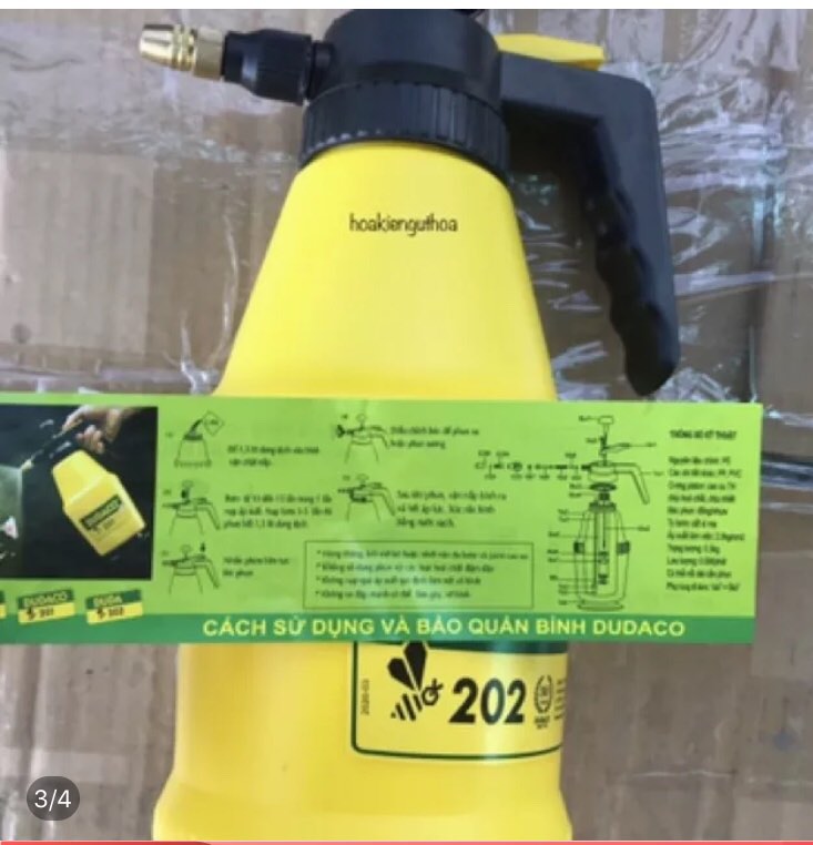 Bình phun tưới cây 2L Đức Đạt DUDACO chất lượng cao