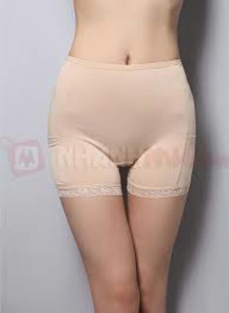 [HCM]QUẦN MẶC TRONG VÁY CHÂN REN SIZE L ( DA VÀ ĐEN)