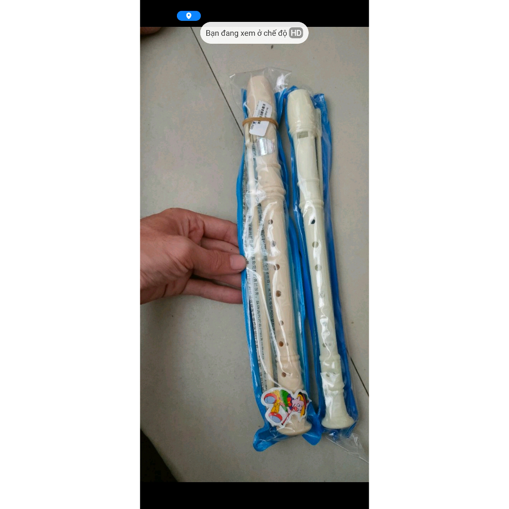 Sáo Recoder 8 lỗ AD 3 khớp + que vệ sinh (Ưu đãi)