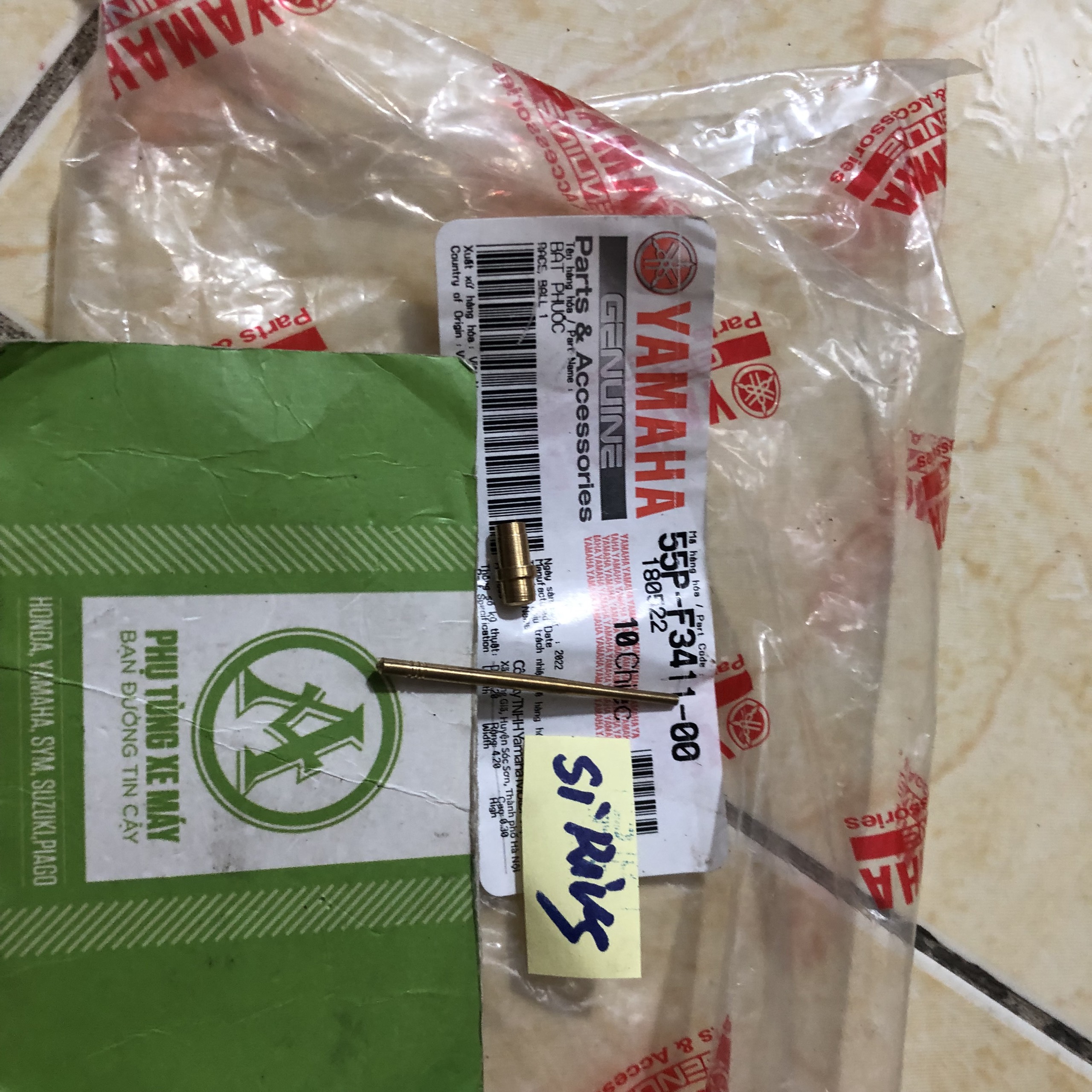 KIM BẠC - KIM ĐÓT XE SIRIUS XĂNG CƠ LOẠI 1