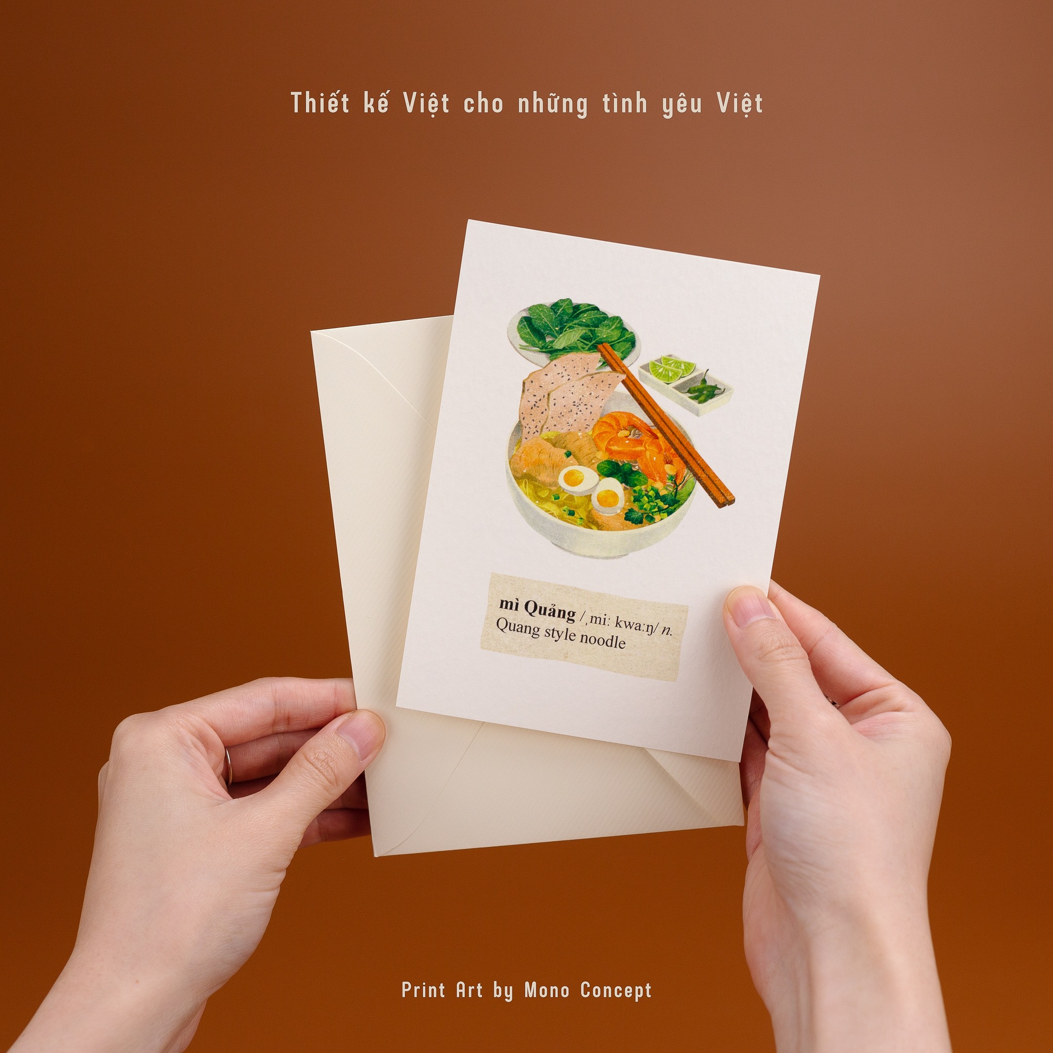 Postcard món ăn/hình ảnh Việt Nam