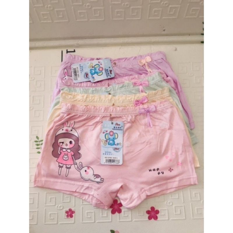 Quần chip đùi cho bé gái in hình công chúa Elsa BXX