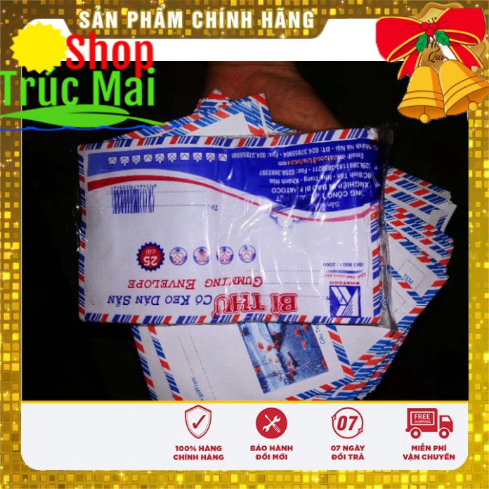 Phong bì thư 1k 5 chiếc có keo dính sẵn