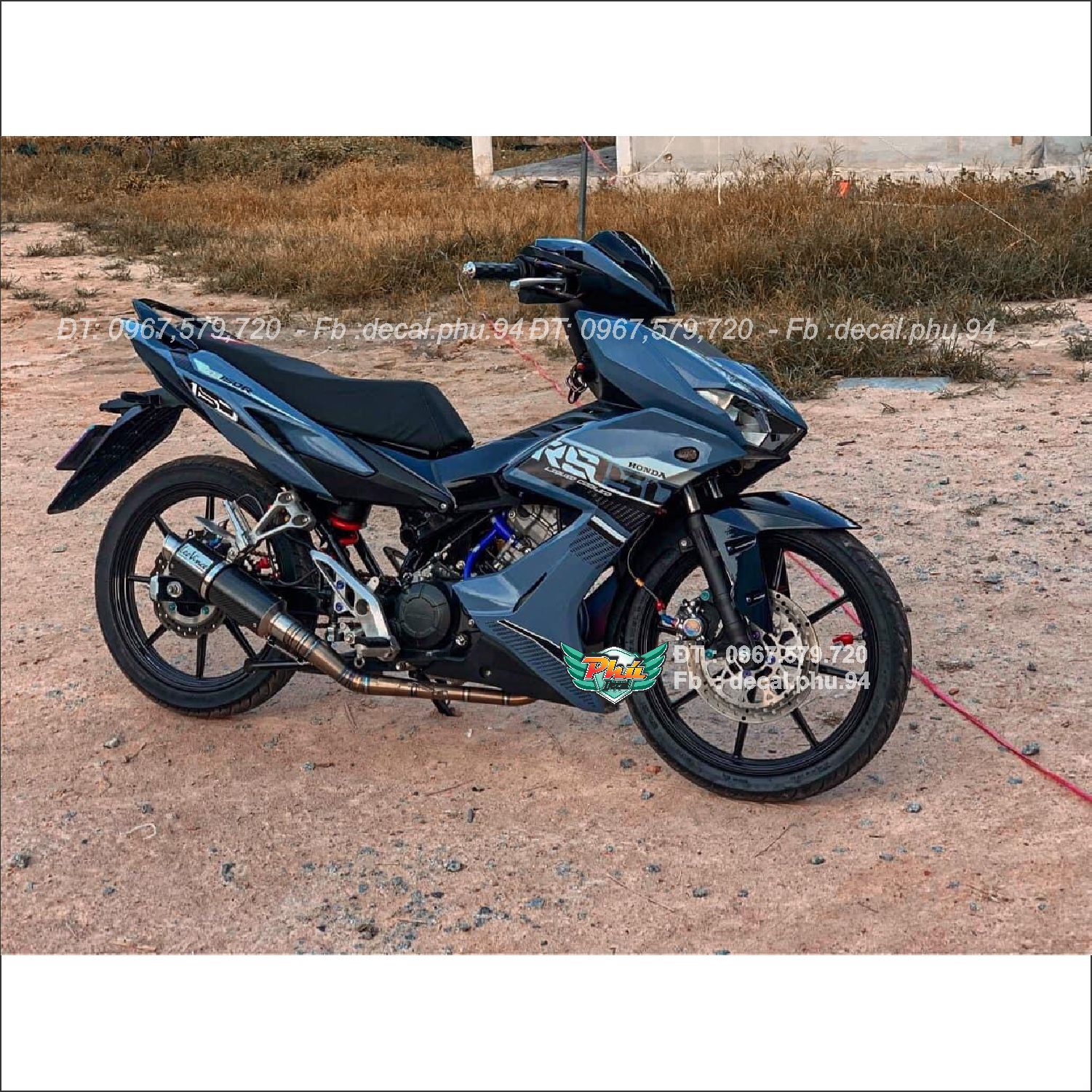 Tem rời Winner X Rs Xám xi măng (p)