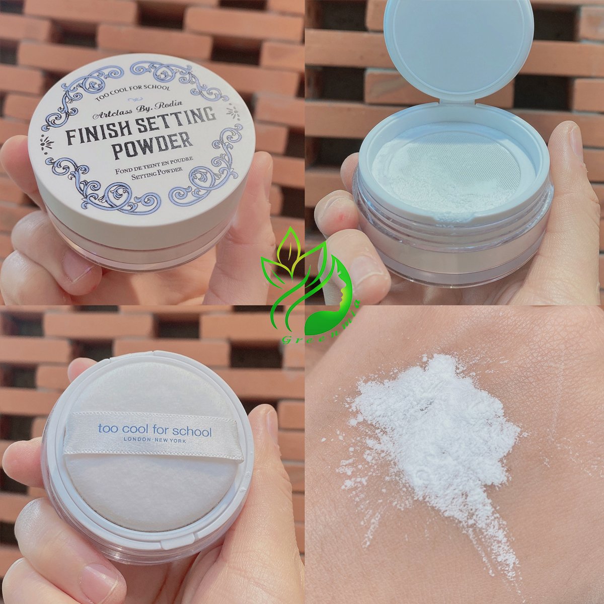 Phấn Phủ TOO COOL FOR SCHOOL Artclass By Rodin Finish Setting Powder Bột 10g [CHÍNH HÃNG]