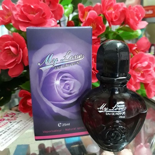 Nước hoa My Love hoa hồng tím 25ml