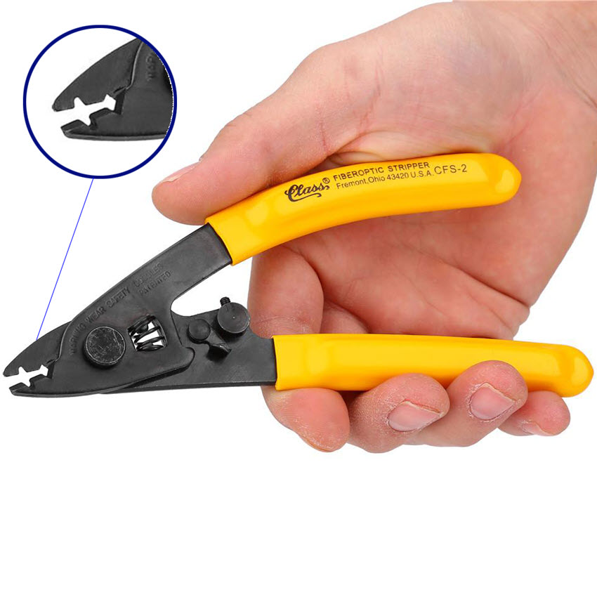 Cfs-2 2-Hole Fiber Optic Cable Stripping Pliers