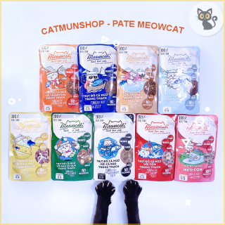 Pate Meowcat cho mèo con và mèo lớn, thơm ngon hấp dẫn, Shop Cat Mun thumbnail