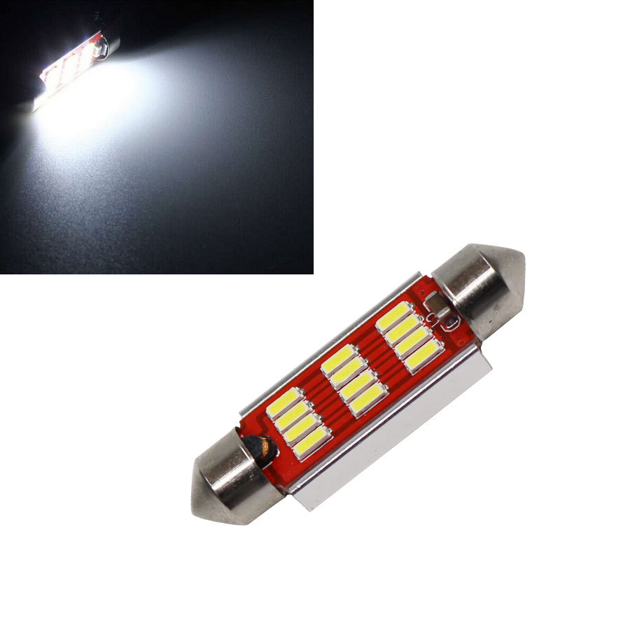 Bóng Đèn LED Trần Xe Hơi 4014 ( 31mm ,36mm ,39mm ,41mm ) Trắng 12V