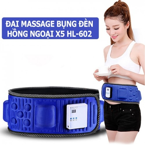 Đai massage giảm mỡ bụng x5 hàng chính hãng, giao nhanh đai Massage X5 Giá Tốt Đai Massage Giảm Mỡ Bụng | Hàng Nhật Bản Chính Hãng Đai massage rung giảm mỡ bụng X5