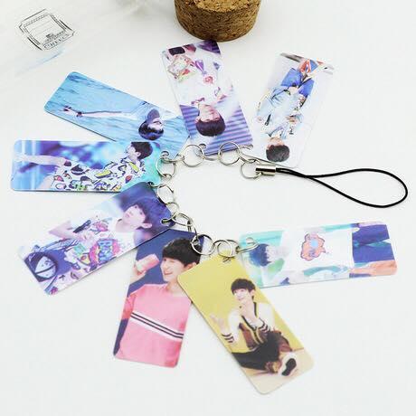 Móc khóa chùm 7 ảnh Tfboys