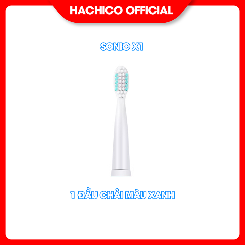 Đầu bàn chải điện Sonic X1 phù hợp với dòng bàn chải điện Hachico Sonic X1