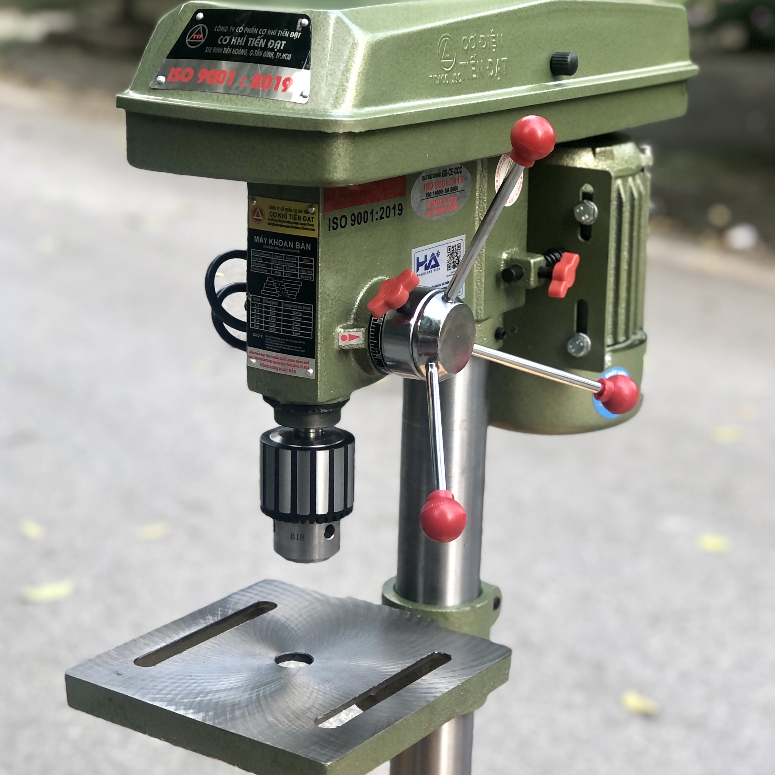 Máy Khoan Bàn 3/4Hp Tiến Đạt KBTD-16A