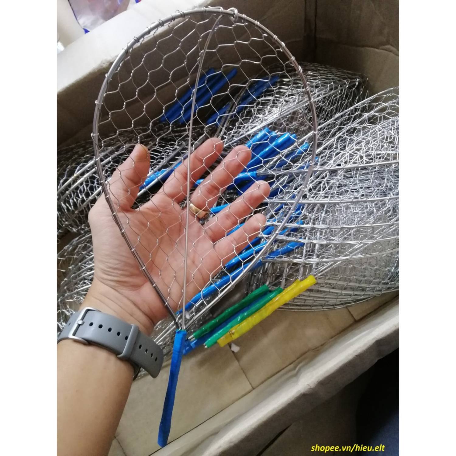 Đầu Vợt Inox (2 Cái)
