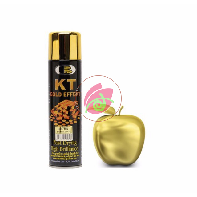 Sơn xịt mạ vàng 18k KT Bosny  Gold No.182