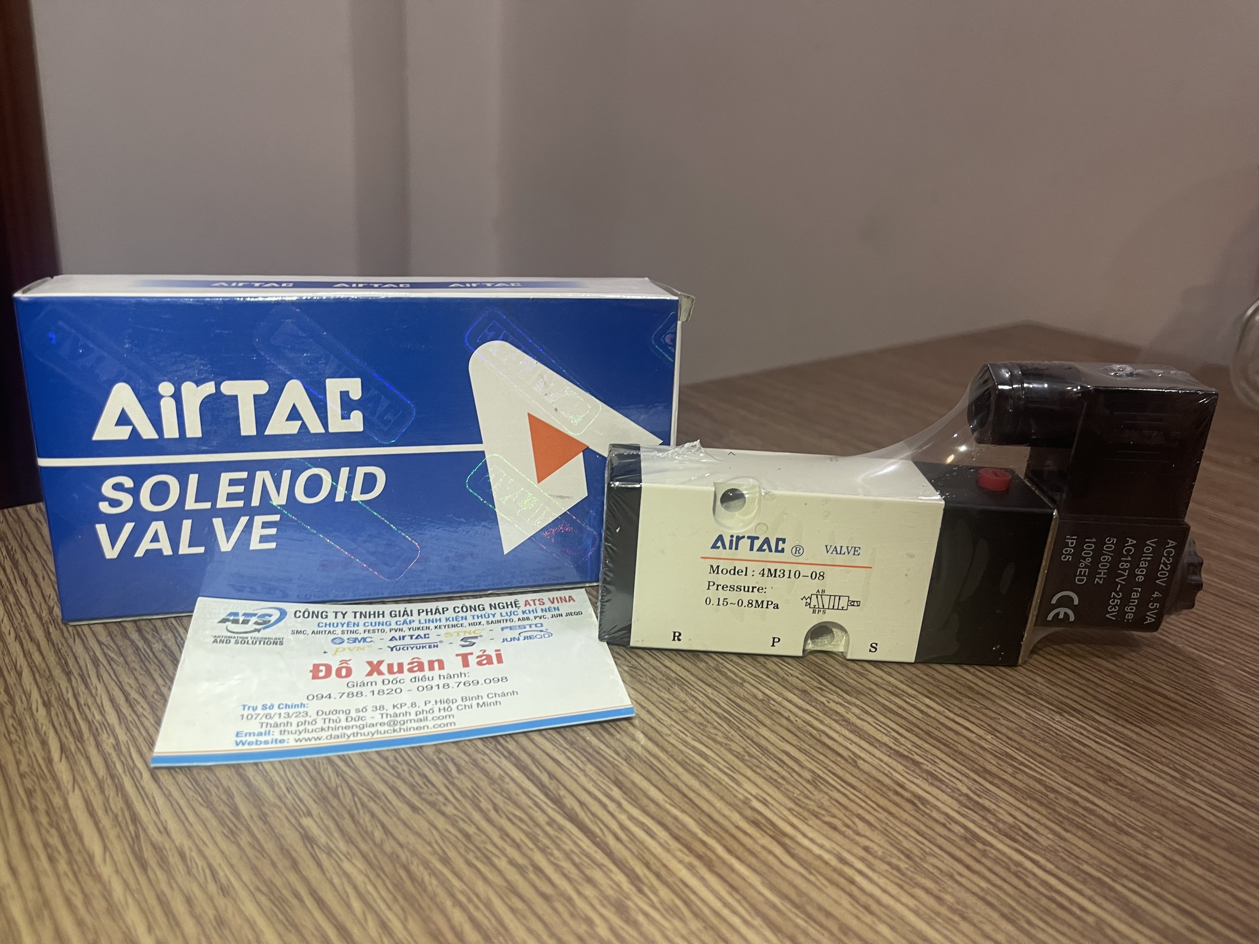 VAN ĐIỆN TỪ AIRTAC 4M310-08