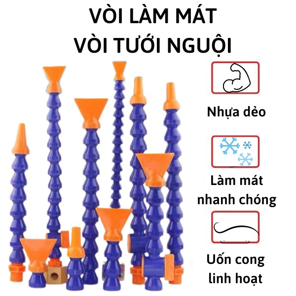 Vòi làm mát CNC, vòi phun nước làm mát cho máy cắt, máy hàn, vòi tưới nước, vòi tưới nguội, vòi phun đầu làm mát