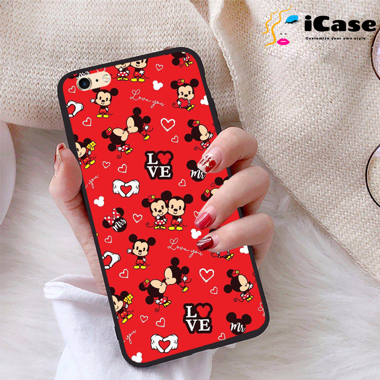 Ốp lưng iPhone 6 Plus viền dẻo TPU BST Hoạt Hình