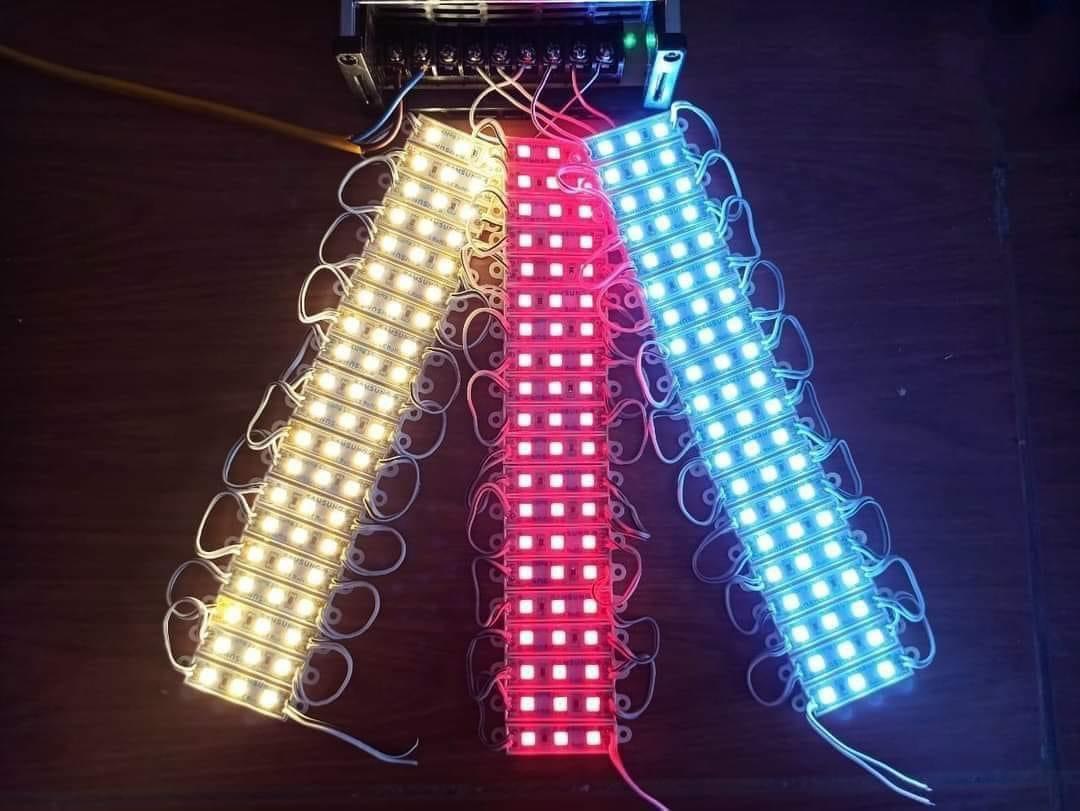 LED HẮT MODULE 3 BÓNG 5054 NHỎ 3609 (1 VĨ 20 BÓNG)