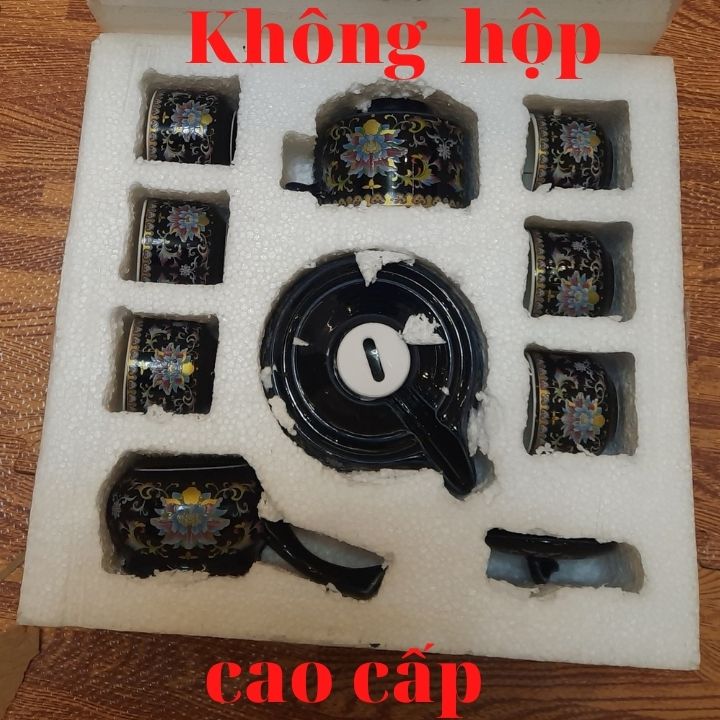 [KHUYẾN MẠI 7 NGÀY] BỘ ẤM CHÉN TRÀ ĐẠO CỐI XAY CAO CẤP, GỒM SỨ TỬ SA ( BỘ 9 CHI TIẾT CÓ TÚI GIẤY QUÀ TẶNG)
