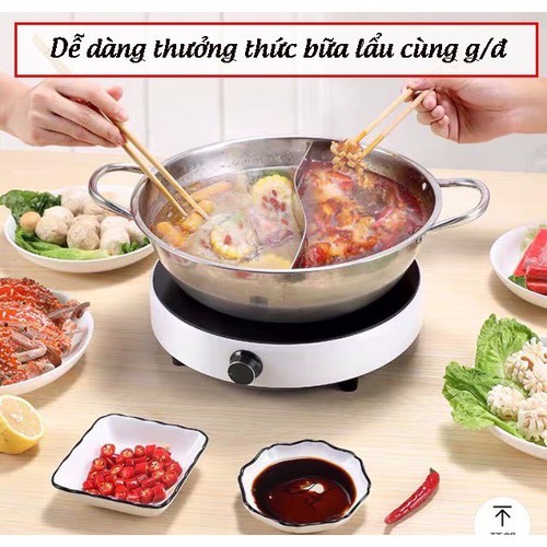 Bếp từ đơn tròn - công suất 2200w